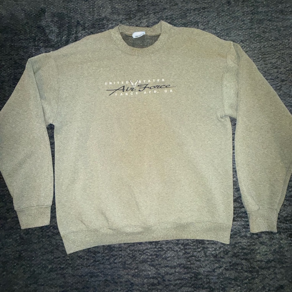 United States Air Force Vance Air Force Base sweatshirt, size large